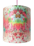 Lampshade - SONYA ROTHWELL RAINBOW NAGA DRUM SHADE : HOT PINK