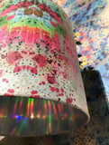 Lampshade - SONYA ROTHWELL RAINBOW NAGA DRUM SHADE : HOT PINK