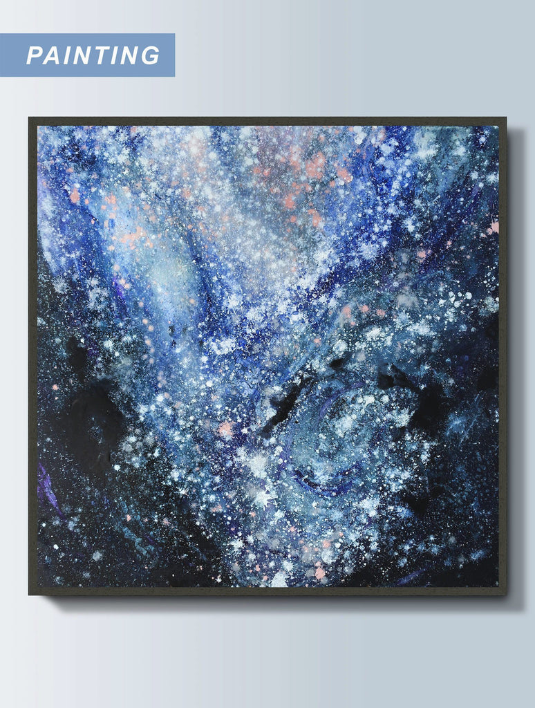 Painting - COSMOSIS 06.2 : OIL PAINTING