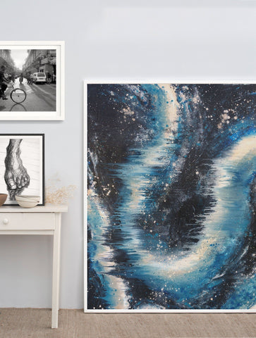 ACRYLIC MOUNTED GLOWING FINE ART PRINTS : INVISIBLE ENERGY I