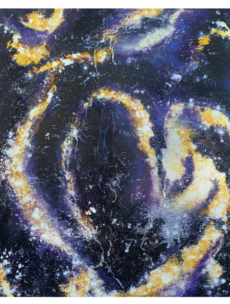 Painting - COSMOSIS 5.2 : OIL PAINTING