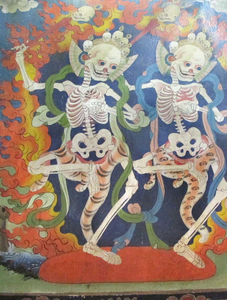 Print - DANCING SKELETONS : WALL ART