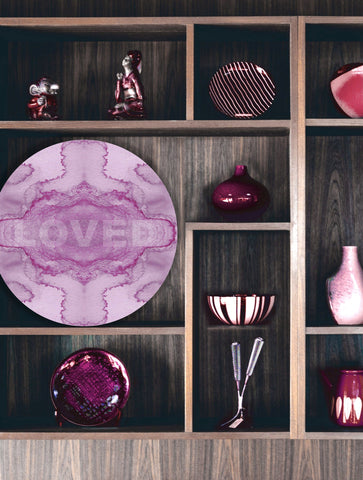 LOVED : ROUND WALL ART