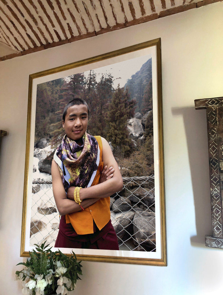 Print - MANASLU MONK : WALL ART