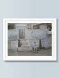 Print - OUTSIDE THE PALACE WALLS : WALL ART