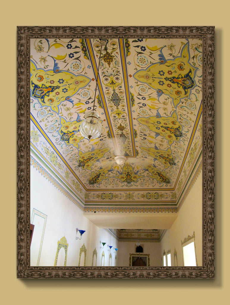 Print - SAMODE PALACE YELLOW : WALL ART