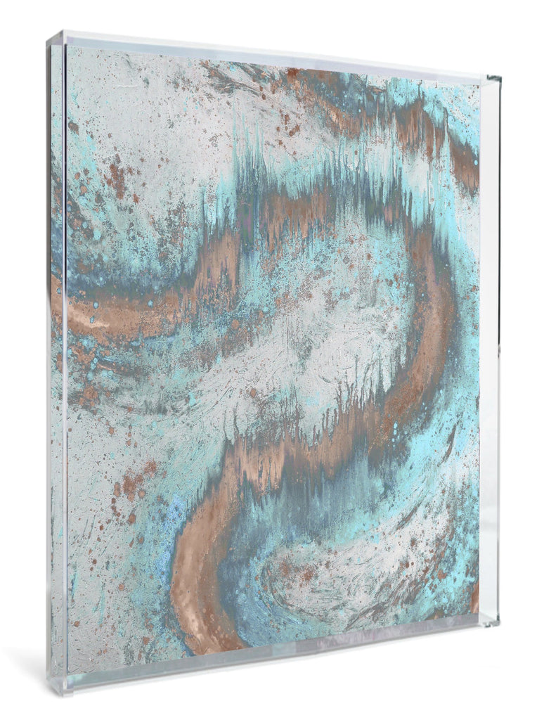 Print - SONYA ROTHWELL ACRYLIC BOX FRAMED PRINT : RESONANT ENERGY I