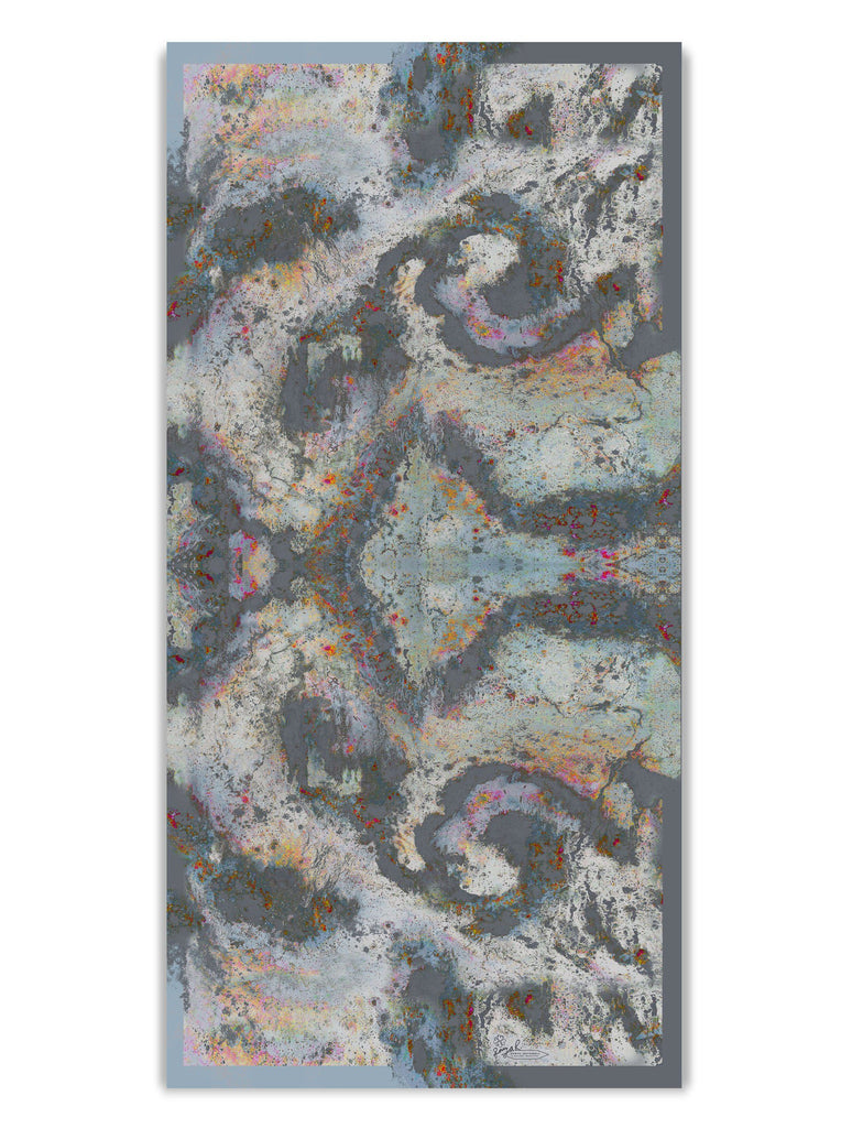 Scarf - SONYA ROTHWELL AROHINI GEORGETTE SILK SCARF : CLOUD