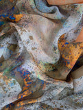 Silk Scarf - SONYA ROTHWELL AROHINI GEORGETTE SILK SCARF : EARTH