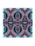 Silk Scarf - SONYA ROTHWELL OCTAHEDRON SILK SCARF : BLUE