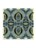 Silk Scarf - SONYA ROTHWELL OCTAHEDRON SILK SCARF : YELLOW