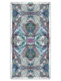 Silk Scarf - SONYA ROTHWELL SHAKTI GEORGETTE SILK SCARF : PETROL