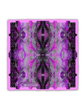 Silk Scarf - SONYA ROTHWELL TETRAHEDRON SILK SCARF : PINK