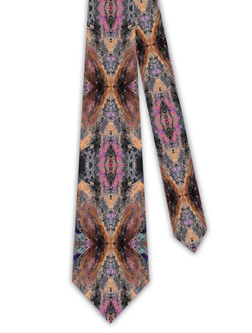 BUTTERFLY EFFECT SILK TIE : ALCHEMY