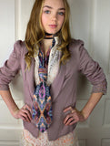 Tie - SONYA ROTHWELL BUTTERFLY EFFECT SILK TIE : ALCHEMY