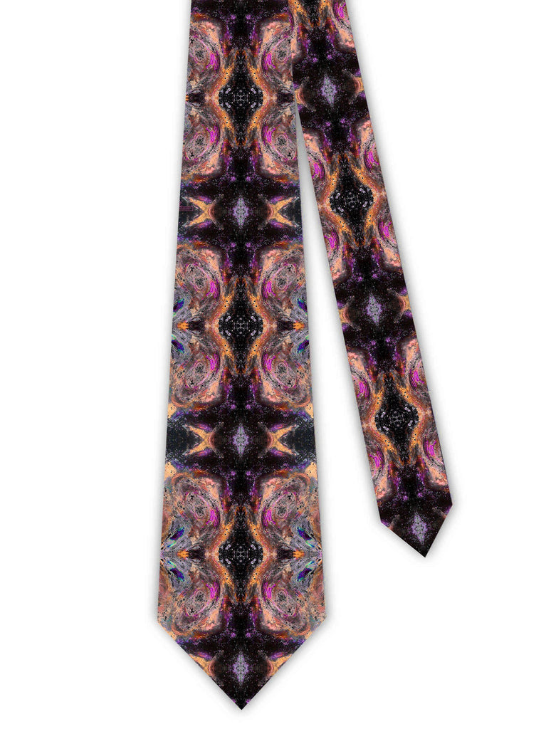 Tie - SONYA ROTHWELL GANESH SILK TIE : ALCHEMY