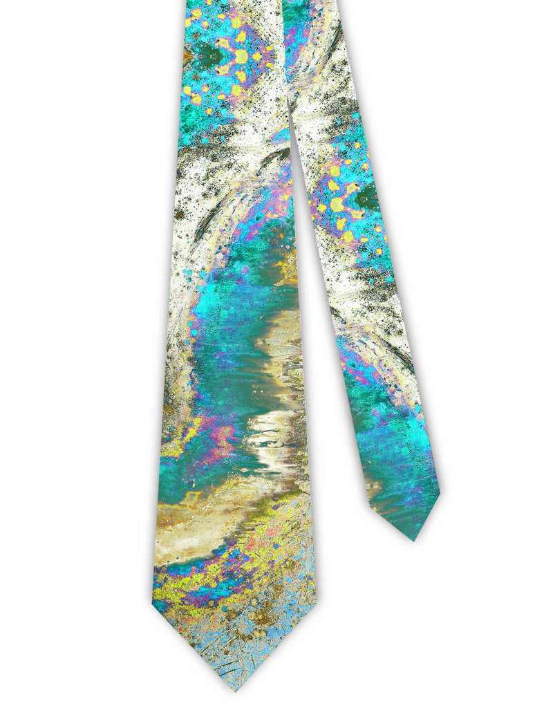 Tie - SONYA ROTHWELL PRĀNA SILK TIE : PINK